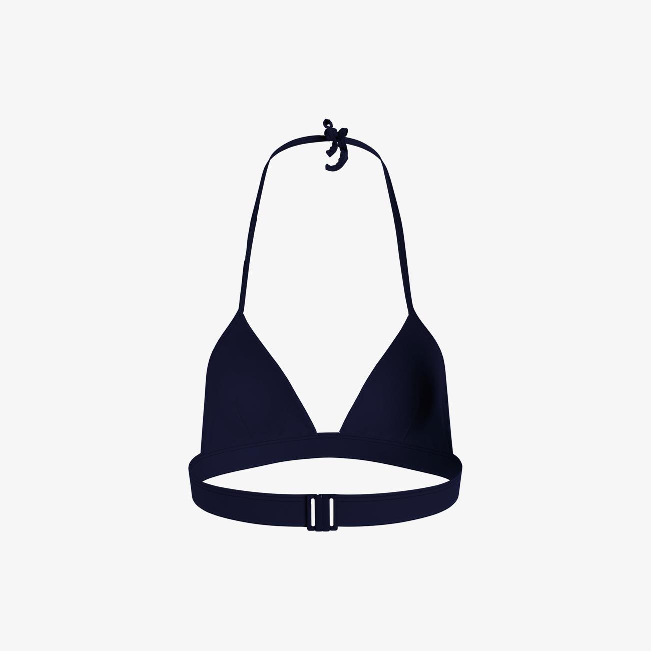 Tommy Hilfiger Triangle Fixed Kad N Mavi Bikini St Bikini Mayo