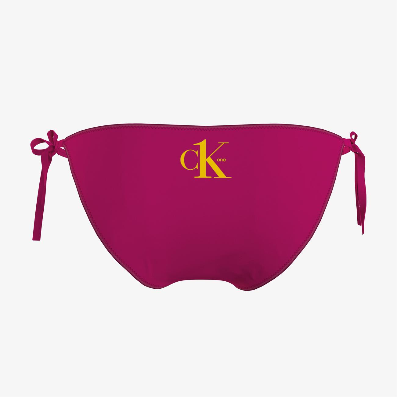 Calvin Klein String Side Tie Kad N Pembe Bikini Alt Bikini Mayo