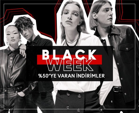 BLACK WEEK'TE %50'YE VARAN İNDİRİM